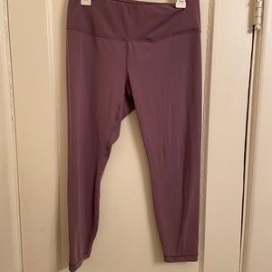 Yogalicious Purple Crop Leggings